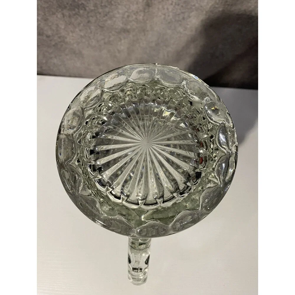 Vintage Anchor Hocking Wexford Glass Pitcher 9